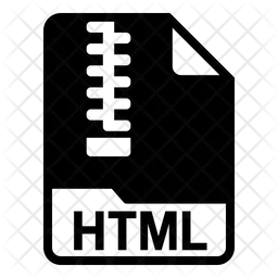 HTML 파일  아이콘