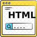 HTML 언어  아이콘