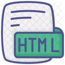 Html Hipertexto Marcacao Linguagem Cor Contorno Estilo Icone Icon