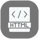 Html Program Application Programming Icon