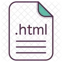 Html Text File Icon