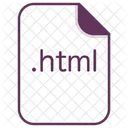 Html Text Word Icon