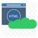Html Technology Cloud Icon