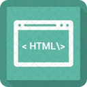 HTML-Webseite  Symbol