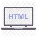 HTML 웹사이트  아이콘