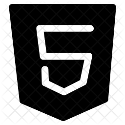 Html5 Icon Of Glyph Style Available In Svg Png Eps Ai Icon Fonts