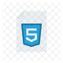 Html 5 File Document Icon