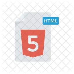 Html5 file  Icon
