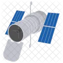 Hubble Telescope Deep Space Galactic Telescope Icon