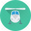 Drehflugler Helikopter Chopper Symbol