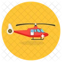 Hubschrauber Helikopter Flugzeug Icon