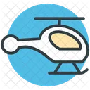 Chopper Hubschrauber Fahrzeug Symbol