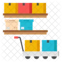 Palettenwagen Gepackwagen Handwagen Symbol