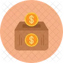 Caja De Dinero Dinero Finanzas Icon