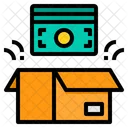 Dinero Box Financiero Icono