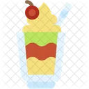 Frappe Bebida Verano Icono