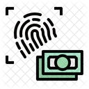 Huella Digital Escaneo Dedo Icono