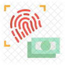 Huella Digital Escaneo Dedo Icono