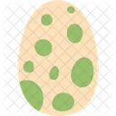 Huevo Pascua Dinosaurio Icono