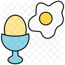 Huevos Cocidos Listos Para Comer Icon