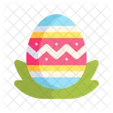 Conjunto Simple De 30 Iconos De Pascua En Estilo Plano Detallado Icono