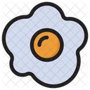 Huevo frito  Icono
