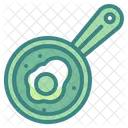 Huevo frito  Icono