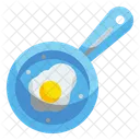 Huevo frito  Icono