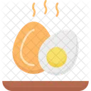 Huevos Comida Rapida Comida Icono