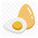 Huevos cocidos  Icono