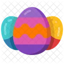 Huevos De Pascua Decorar Pintar Icono