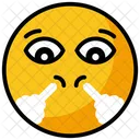 Angry Emoji Emoticon Huffing Emoji Icon