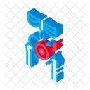 Hufte Arthritis Krankheit Symbol