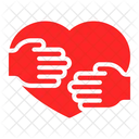 Hug Love Heart Icon