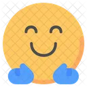 Hug Emot Emoji Icon