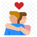 Hug Lover Couple Icône
