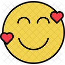 Hug Love Emoticon Icône