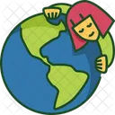 Hug Earth  Icon