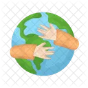 Hug Earth Earth Environment Icon