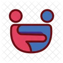 Hug Closeness Comfort Icon