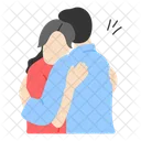 Hug Comfort Love Icon