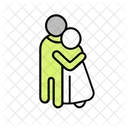 Hug Comfort Support Icon