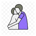 Hug Comfort Support Icon