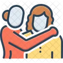 Hug Embrace Cuddle Icon