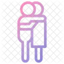 Hug People Embrace Icon