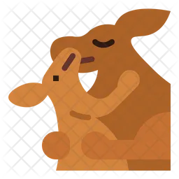 Hug Kangaroo  Icon