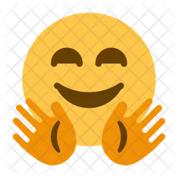 Hugging Emoji  Icon