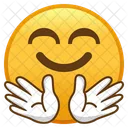 Hugging Face Emoji Emoticon Icon