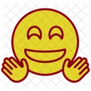 Hugging Face Emoji Face Icon