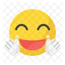 Face Emoji Hugging Icon